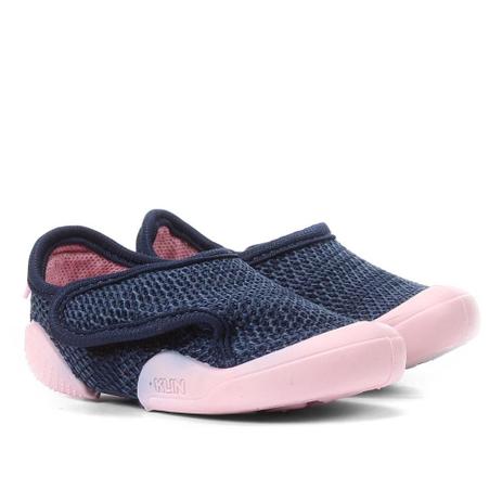 tênis casual klin new confort rosa