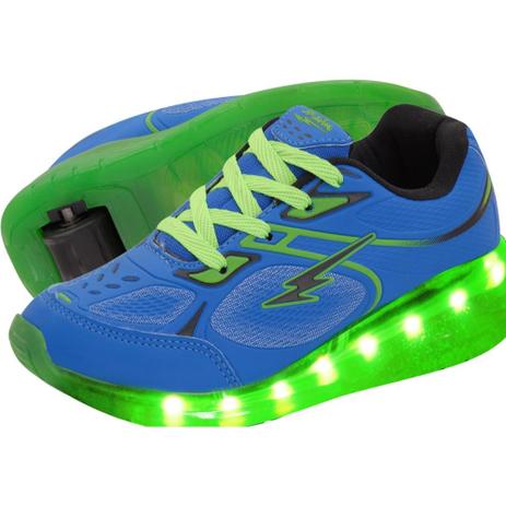 Tenis Infantil LED com Rodinha Minipé Menor preço em Tenis Infantil LED com Rodinha Minipé