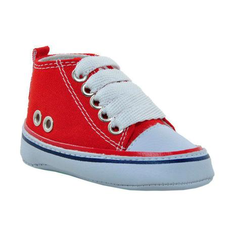 tenis menina vermelho