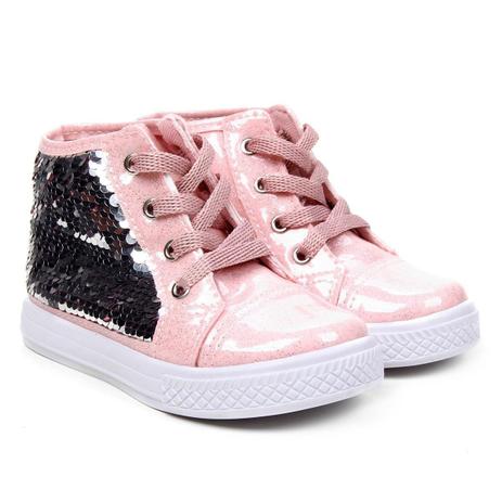 tenis infantil feminino cano medio