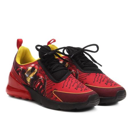 tenis marvel infantil