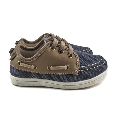 Tenis Infantil Masculino Calce Fácil Sapatênis Menino Jeans Castor - Dok  Calçados - Calçados Infantis - Magazine Luiza