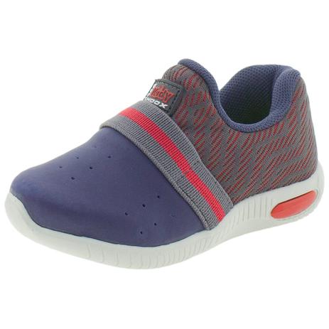 Menor preço em Tênis Infantil Masculino Kidy - 0340055 AZUL/VERMELHO AZUL/VERMELHO