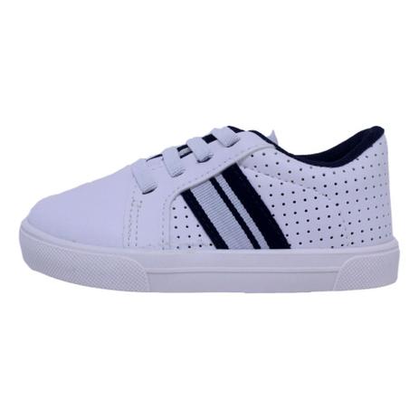 tenis infantil masculino branco