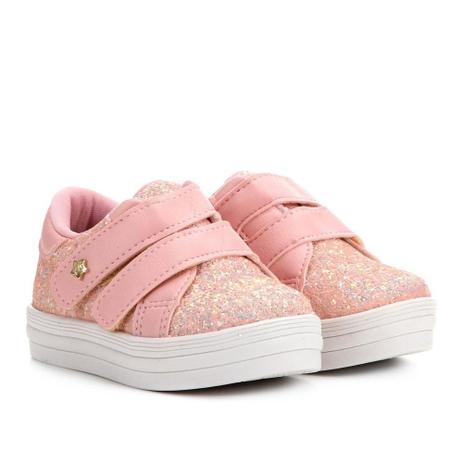 tenis menina com velcro