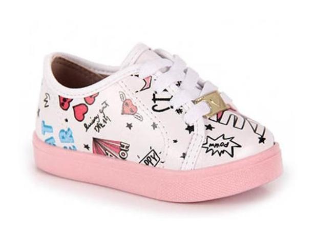 tenis infantil menina molekinha