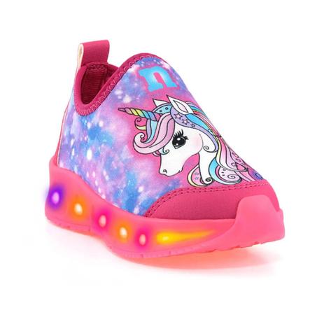 Tênis Infantil Menina LED Unicórnio Novopé Multicolorido - Novope - Tênis  Infantil - Magazine Luiza