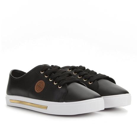 tenis preto infantil menina