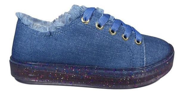 tenis molekinha jeans