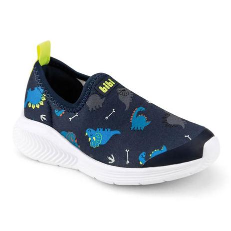 Tênis Infantil Menino Bibi Fly Baby Estampa Dinossauro Azul - Calçados Bibi  - Tênis Infantil - Magazine Luiza