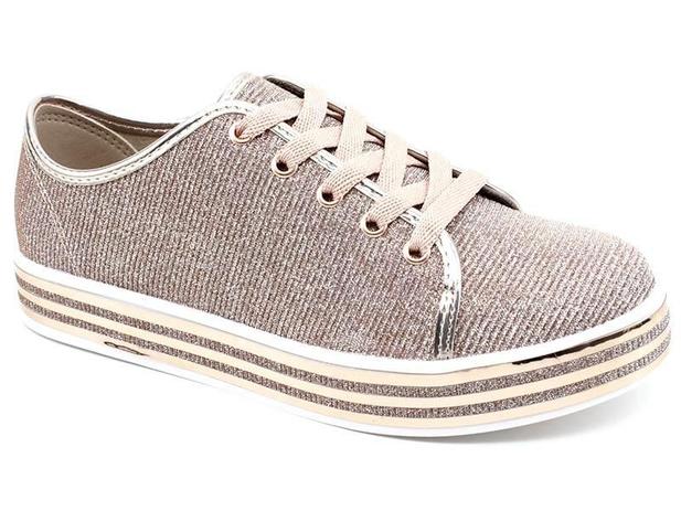 tenis infantil glitter