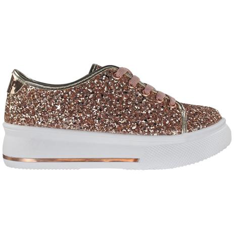 tenis com glitter infantil