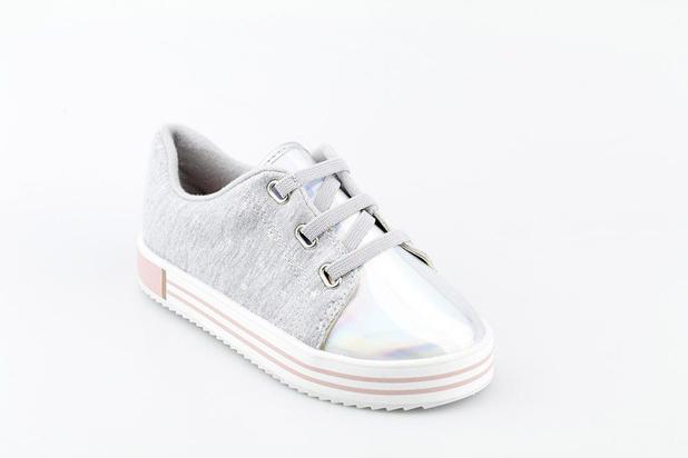 tenis molekinha metalizado infantil