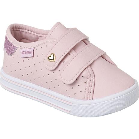 Tênis Infantil Ortopasso Prime Menina Rosa