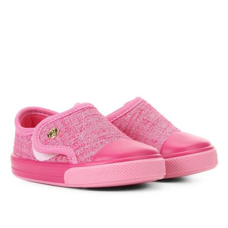 tenis infantil velcro feminino