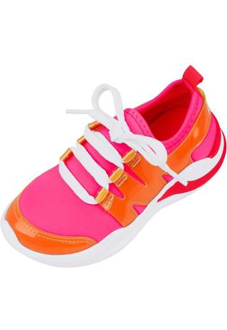Tênis Infantil Pink Laranja Cadarço Pampili - Calçados Infantis - Magazine  Luiza