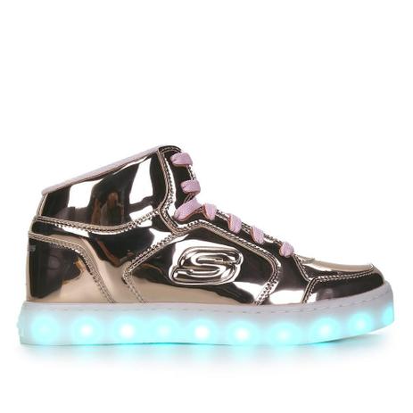 Tênis Infantil Skechers Energy Lights-Dance-N-Dazzle Feminino Menor preço em Tênis Infantil Skechers Energy Lights-Dance-N-Dazzle Feminino