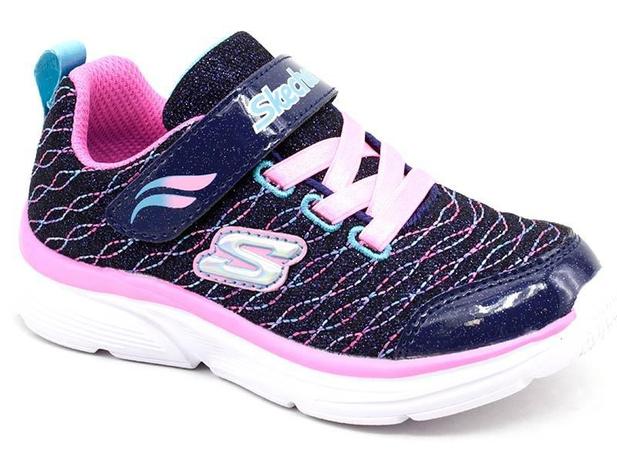 Tênis Infantil Skechers Wavy Lites 81378N - Tênis Esportivo - Magazine Luiza