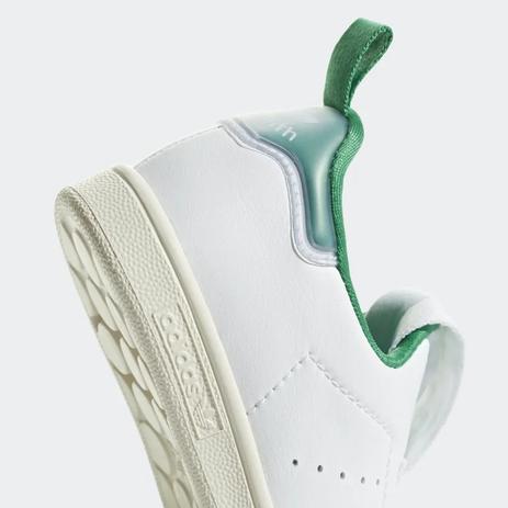 Tênis infantil stan smith 360 unissex branco e verde aq1112 Adidas Tênis infantil stan smith 360 unissex branco e verde aq1112 Adidas