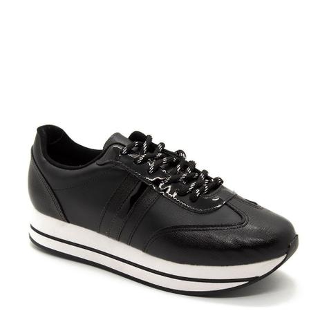 tenis moleca verniz preto