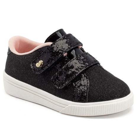 Tênis Klin Moon Infantil Menina Preto - Tênis Infantil - Magazine Luiza