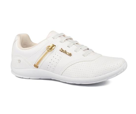 tenis kolosh branco com ziper