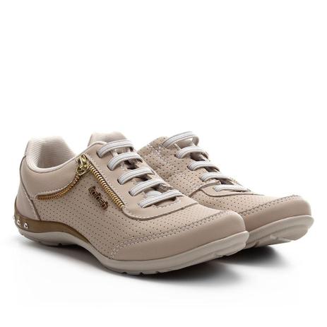 tênis kolosh zíper lateral laser feminino