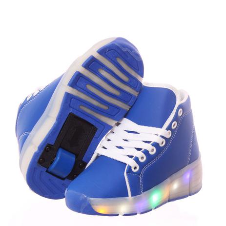 Tenis Led Azul com rodinha infantil masculino menino - Pemania - Calçados  Infantis - Magazine Luiza