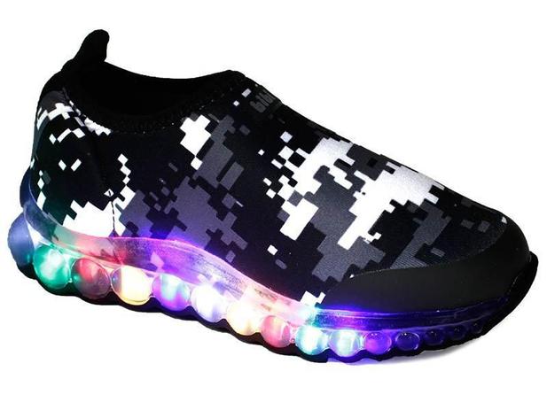 tenis led escrever