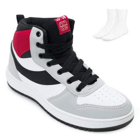 Tênis Logus Street Cano Alto e Meia LG21-2087P - Tênis Masculino - Magazine  Luiza