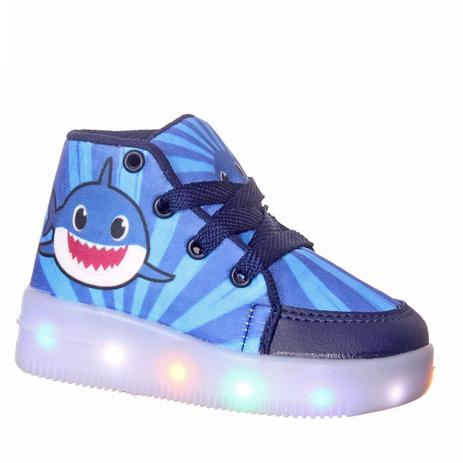 Tenis Luz De Led Infantil masculino Botinha baby shark - EDS - Calçados  Infantis - Magazine Luiza
