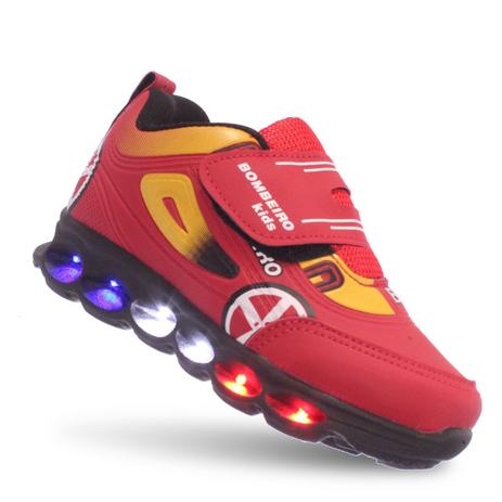 tenis de luzinha infantil menino