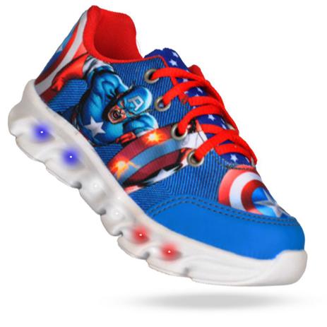 tenis de luzinha masculino