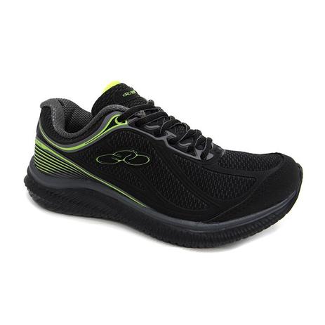 Tenis masculino actual kids / 429 - olympikus (1i) - preto/chumbo Menor preço em Tenis masculino actual kids / 429 - olympikus (1i) - preto/chumbo