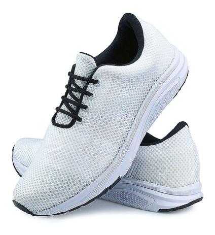 tenis branco de corrida masculino