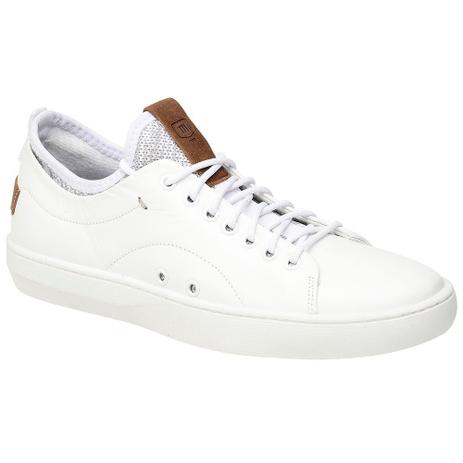 tenis masculino couro branco