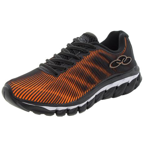 Tênis Masculino Perfect Olympikus - 302 PRETO/LARANJA PRETO/LARANJA Menor preço em Tênis Masculino Perfect Olympikus - 302 PRETO/LARANJA PRETO/LARANJA