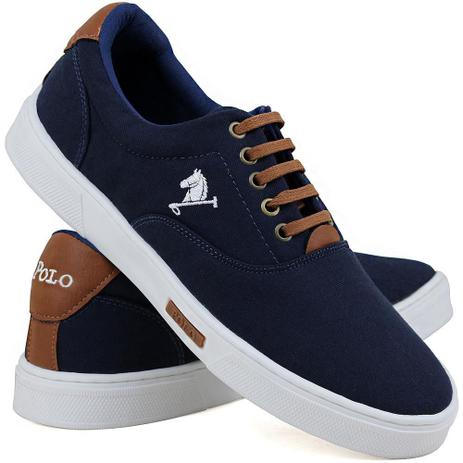 Tênis Masculino Polo Joy Casual Em Lona - Calçados Masculinos - Magazine  Luiza