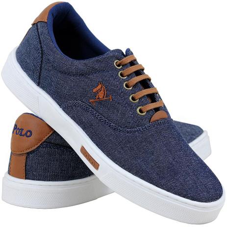 tenis casual masculino polo