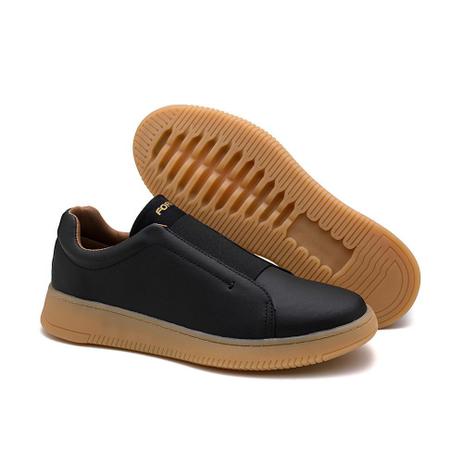 Tênis Masculino Sapatênis Sem Cadarço Unissex Elástico Preto - mixshoes -  Outros Moda e Acessórios - Magazine Luiza