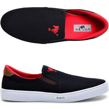 polo tenis preto