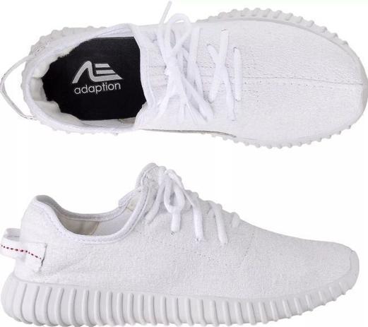 Tenis Masculino Yzy Adaption Branco Super Leve Menor preço em Tenis Masculino Yzy Adaption Branco Super Leve