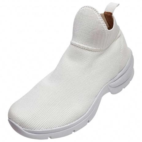 Tênis Meia Knit Cano Alto - Branco - Glamour Pink - Outros Moda e  Acessórios - Magazine Luiza