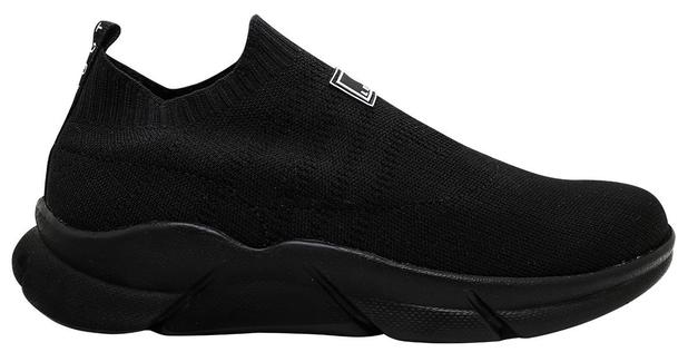 Casal Moda Shoes - Tênis Meia NK T.Preto/Verde