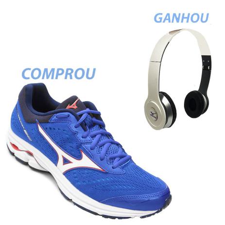 mizuno branco e azul