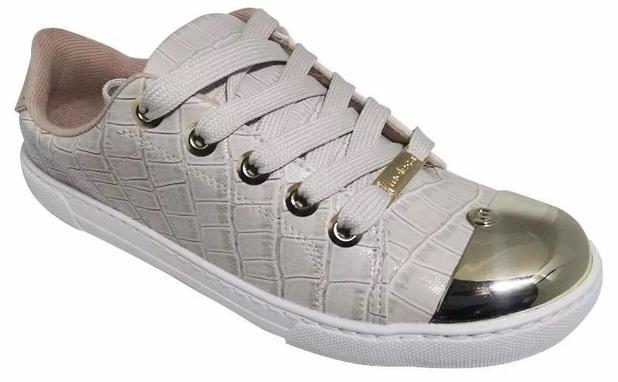 tênis feminino casual textura moleca