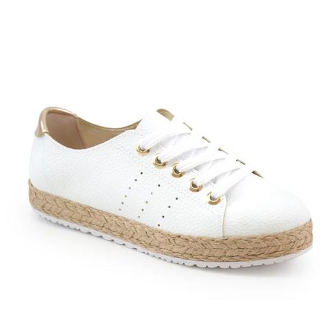 tenis flatform de corda