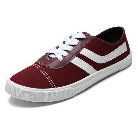tenis moleca com listras