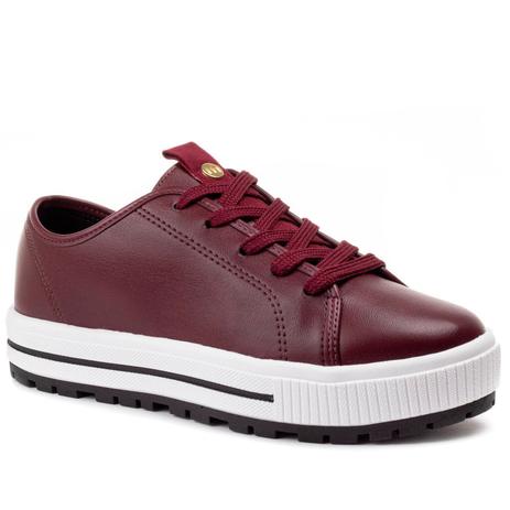 tenis moleca vinho