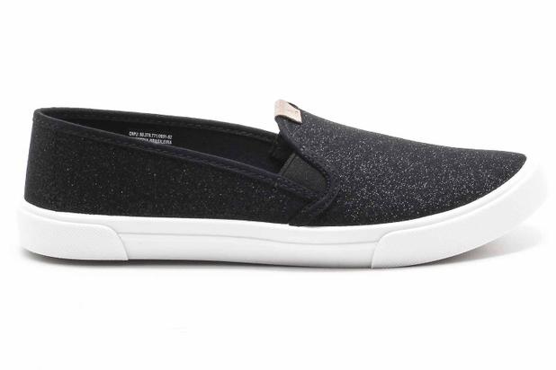slip on branco moleca